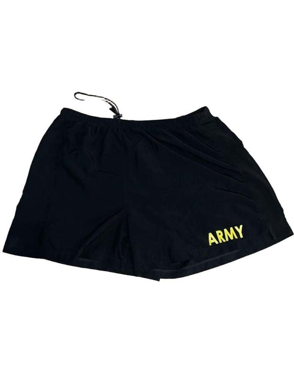 US Military APFU Shorts Army Black and Gold PT Physical Fitness Trunks